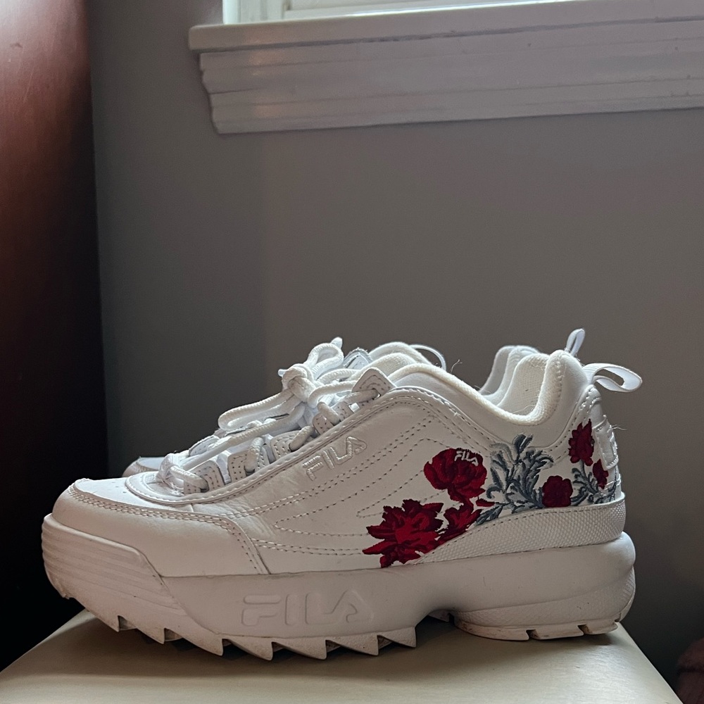 Wedge sole sneakers